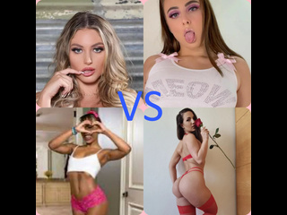 kayley gunner vs gia derza vs demi sutra vs kristy black big tits big ass natural tits teen small tits milf huge tits