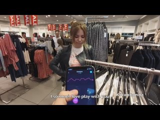 anya asks to cum in her throat while shopping for clothes | russian, naughty america, pure mature