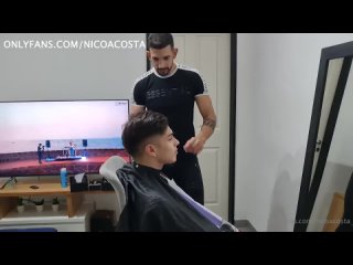 malu model - nico acosta - argentine barber